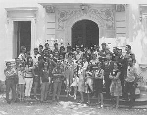 COLO AIN EL TURK LA MER ET LES PINS STAGE DES MONITEURS 1951